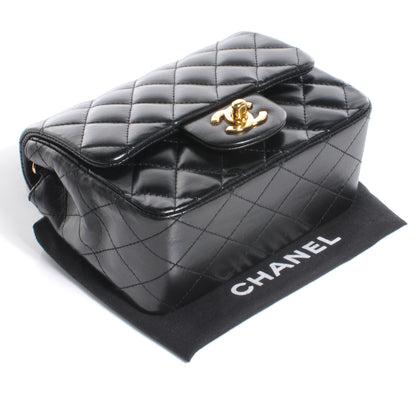 Chanel Lambskin Square Quilted Mini Flap Black 4 of 7