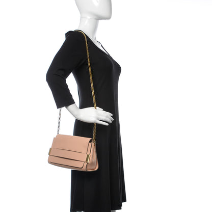 Chloe Nappa Medium Elle Chain Clutch Blush Nude 2 of 10