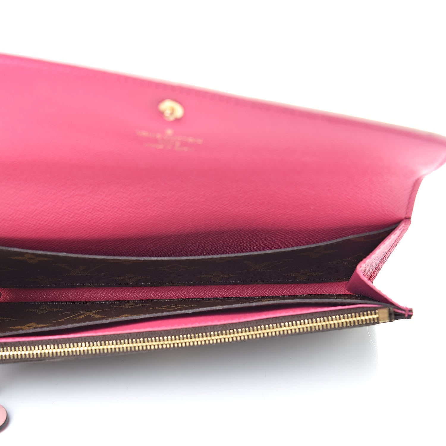 Louis Vuitton Monogram Bloom Flower Emilie Wallet 5 of 14