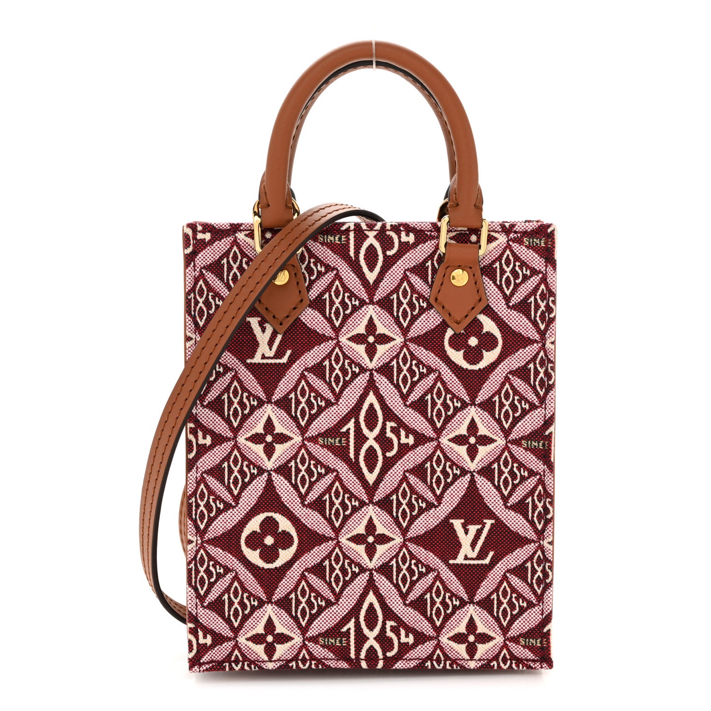 Jacquard Since 1854 Petit Sac Plat Bordeaux