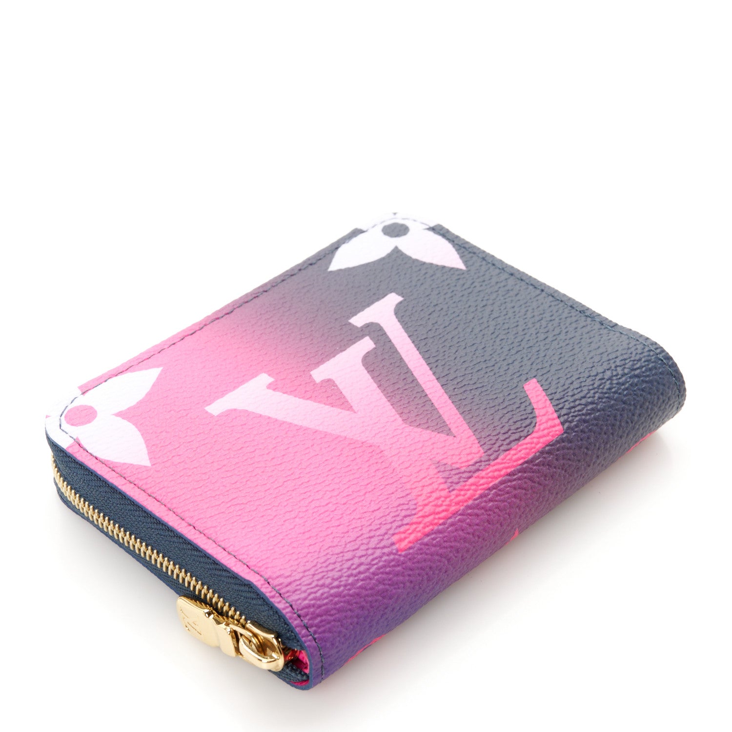 Louis Vuitton Monogram Giant Spring In The City Zippy Coin Purse Midnight Fuchsia 4 of 8