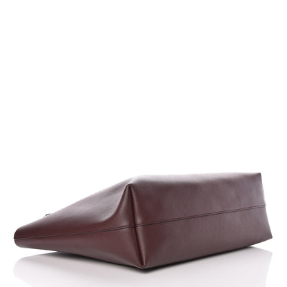 Saint Laurent Calfskin Large Shopping Tote Bordeaux 5 of 13