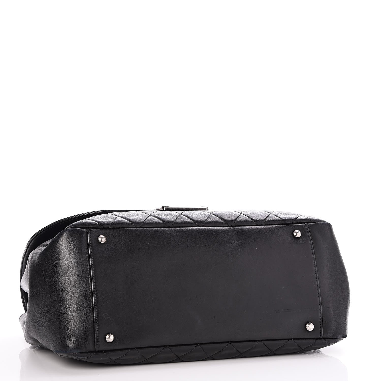 Chanel Lambskin Quilted Large Antik Boy Flap Black 4 of 8