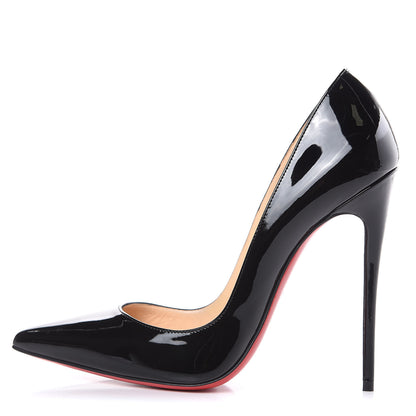 Christian Louboutin Patent So Kate 120 Pumps 39.5 Black 1 of 10
