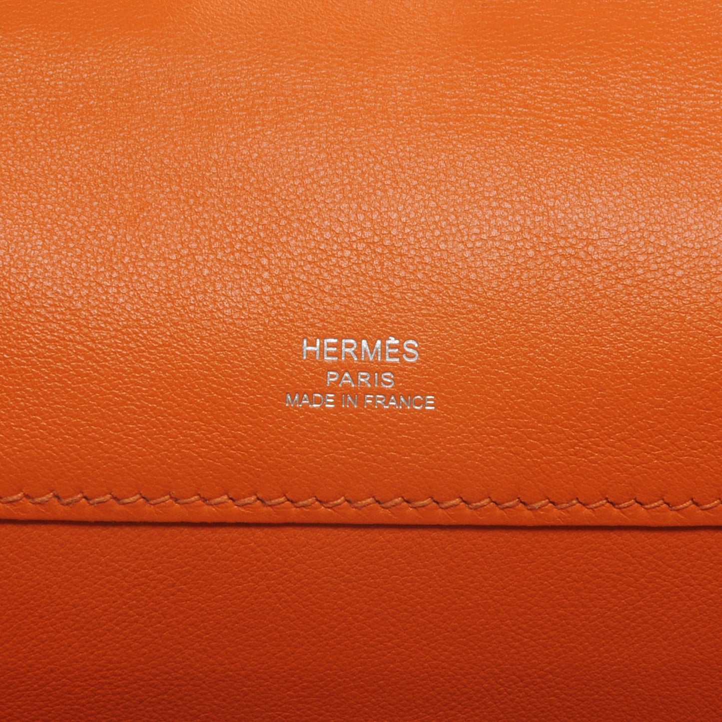 Swift Kelly Cut Clutch Pochette Orange
