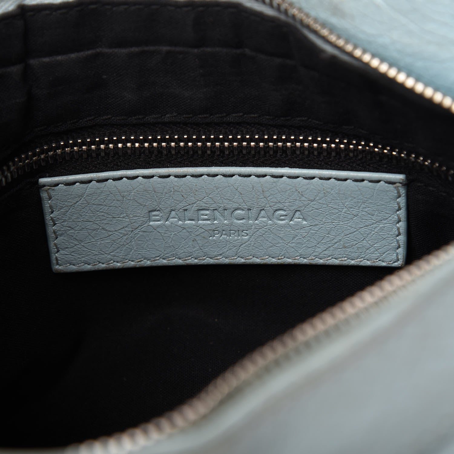 Balenciaga Agneau Giant 12 Silver Hardware Hip Bleu Dragee 6 of 16