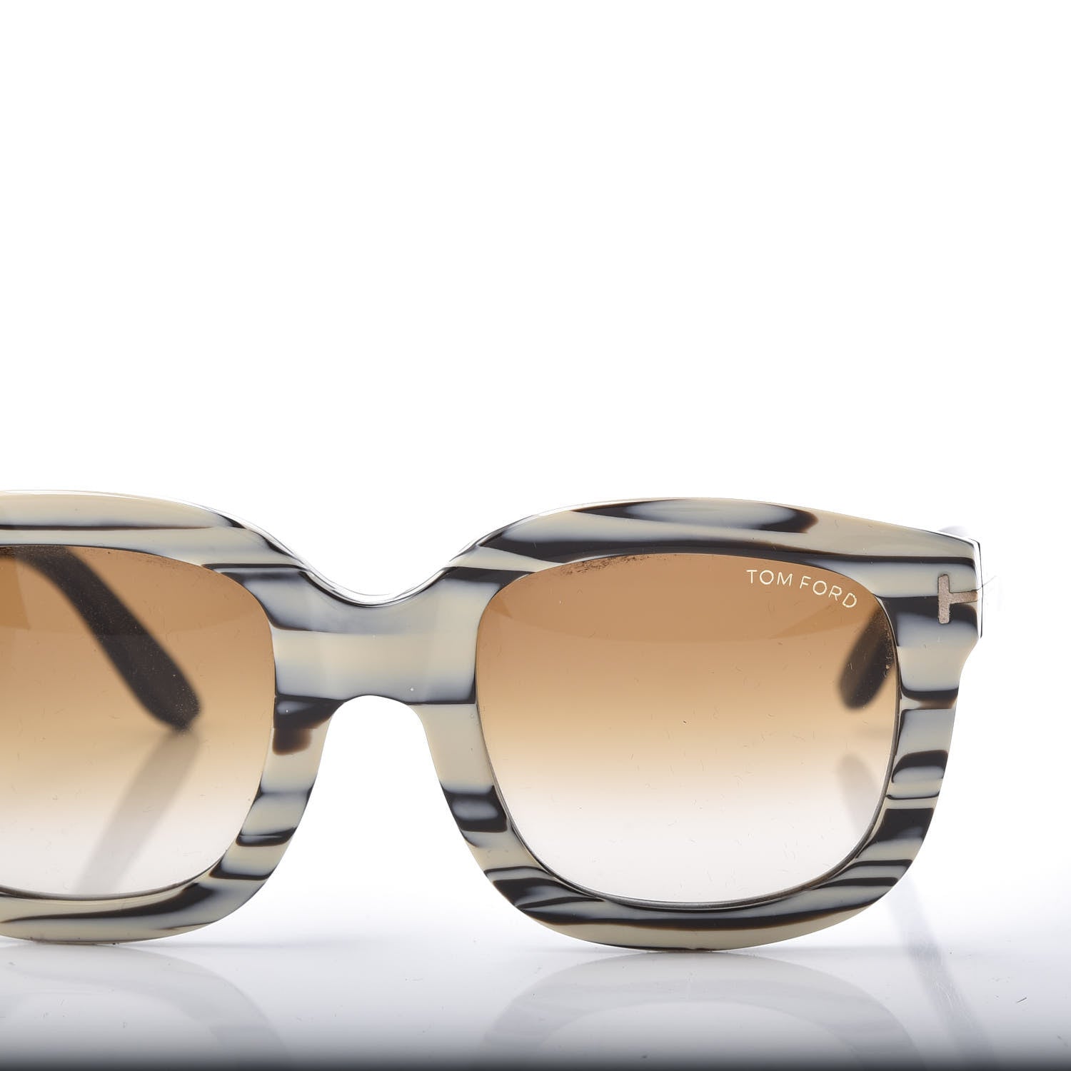 Tom Ford Christophe Sunglasses TF279 Black White Marble 9 of 10