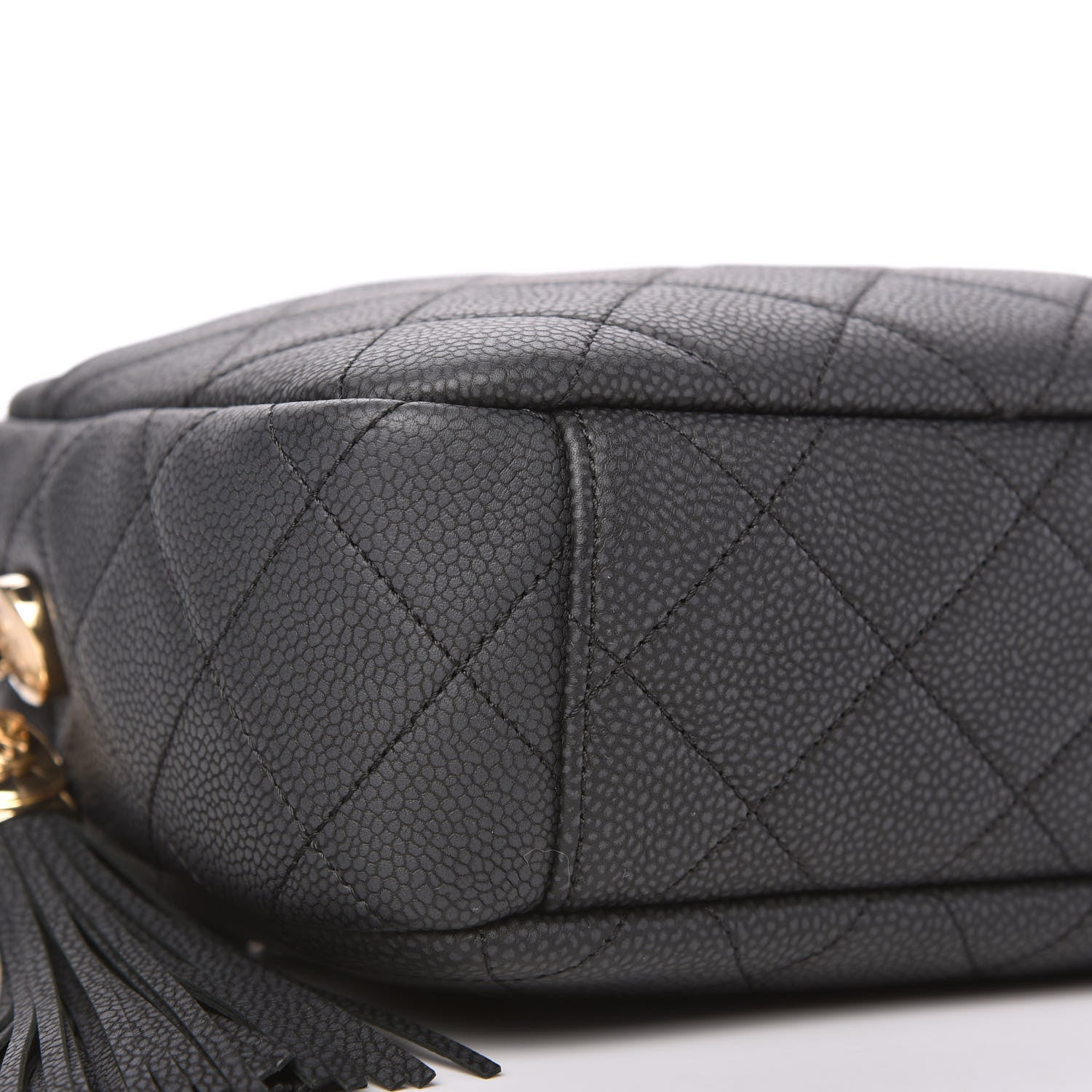 Chanel Caviar Quilted Medium Coco Tassel Camera Case Black 5 of 10