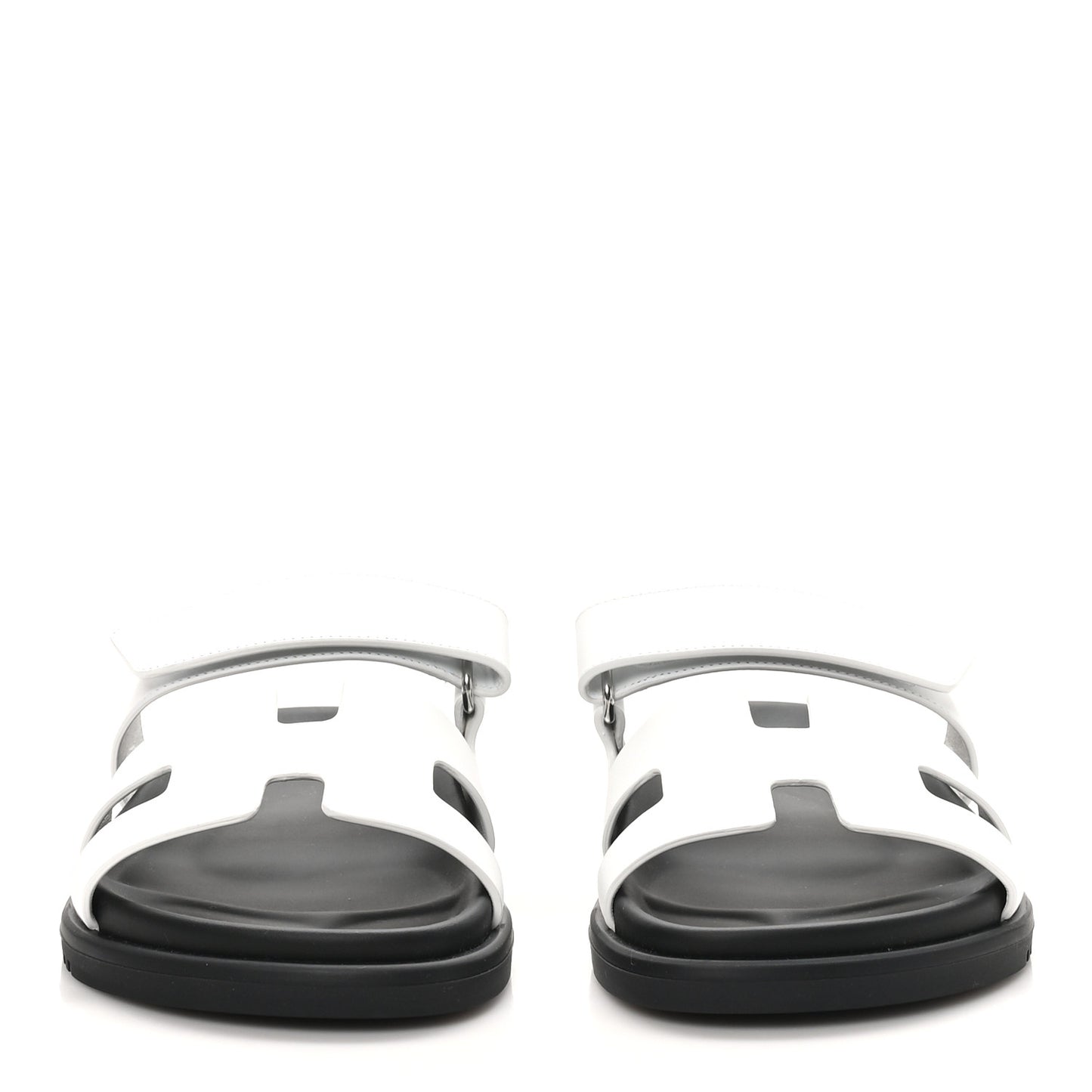 Calfskin Womens Chypre Sandals 37 White