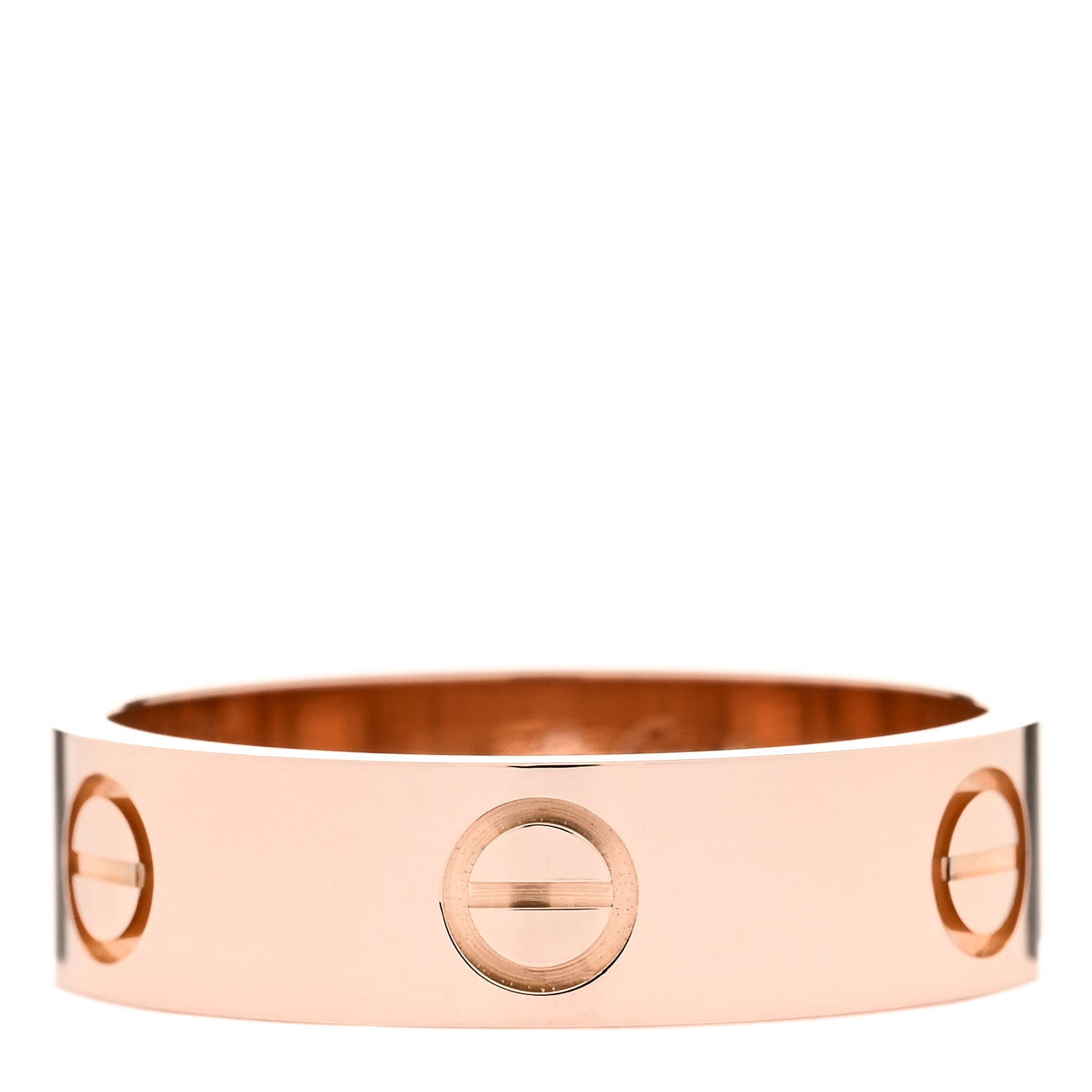 Cartier 18K Pink Gold 5.5mm LOVE Ring 58 8.25 1 of 5