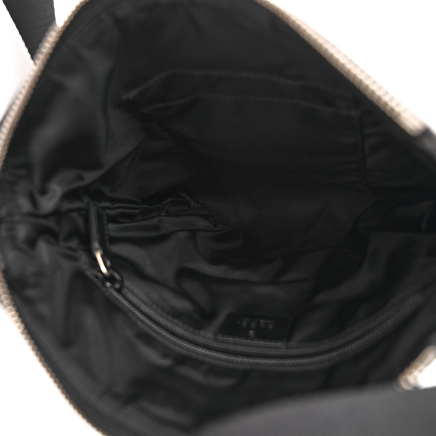 GG Supreme Monogram Web Messenger Bag Black