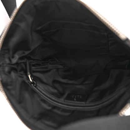 Gucci GG Supreme Monogram Web Messenger Bag Black 5 of 9