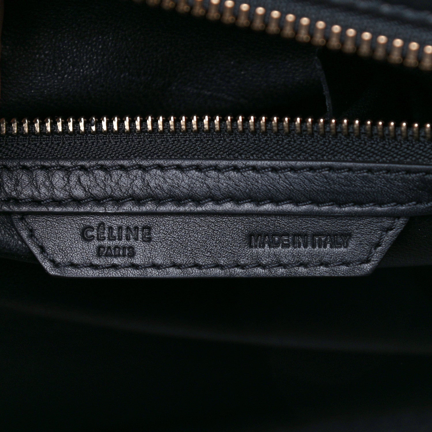 Celine Smooth Calfskin Mini Luggage Black 6 of 30