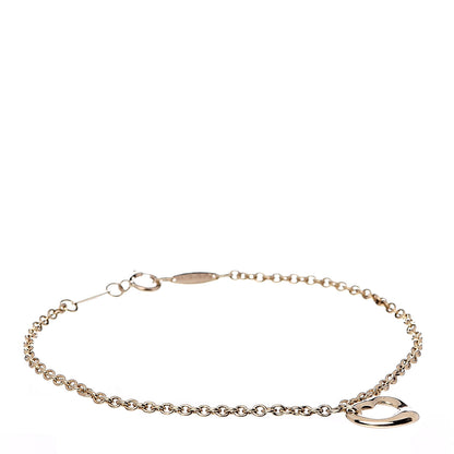 Tiffany 18K Yellow Gold Elsa Peretti Open Heart Bracelet 1 of 5