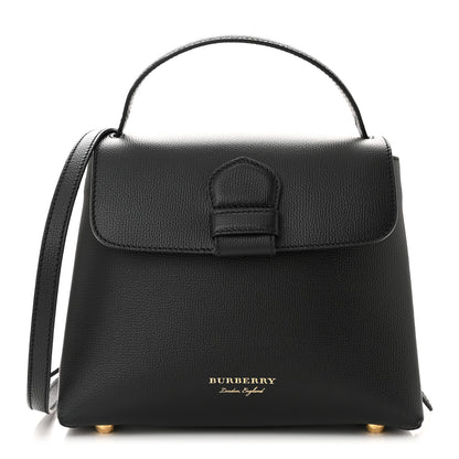 Burberry Derby Calfskin House Check Small Camberley Black 1 of 11