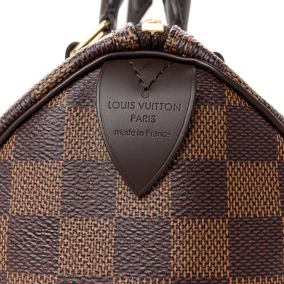 Louis Vuitton Damier Ebene Speedy 25 8 of 11