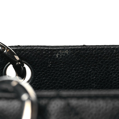 Chanel Caviar Quilted Grand Shopping Tote GST Black 11 of 12