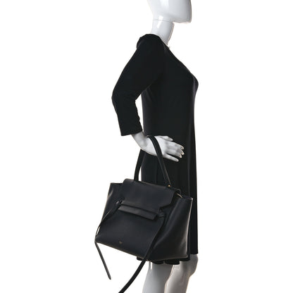 Celine Grained Calfskin Small Belt Bag Black 3 of 11