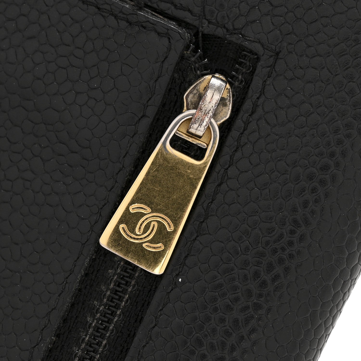 Chanel Caviar Timeless CC Wallet Black 10 of 11