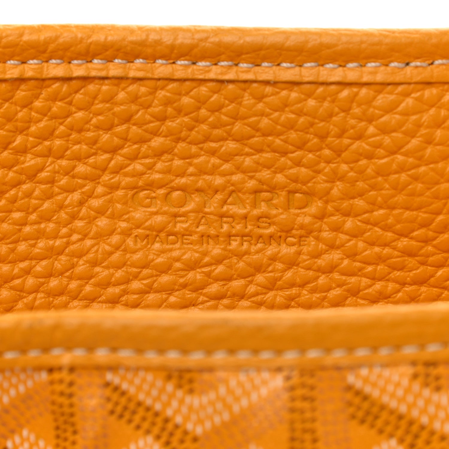 Goyard Goyardine Sac Hardy Pet Carrier PM Yellow 6 of 14