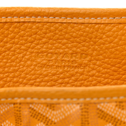 Goyard Goyardine Sac Hardy Pet Carrier PM Yellow 6 of 14