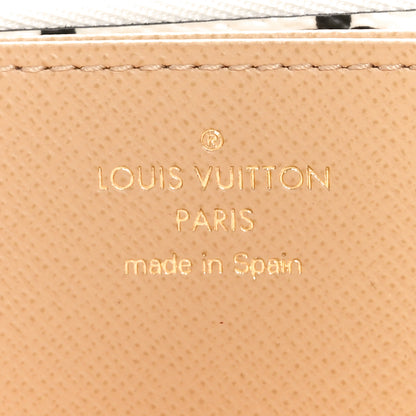 Louis Vuitton Monogram Giant Zippy Wallet Kaki White 6 of 9