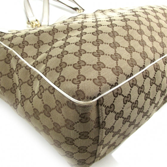 Gucci Monogram Positano Tote Ivory 5 of 12