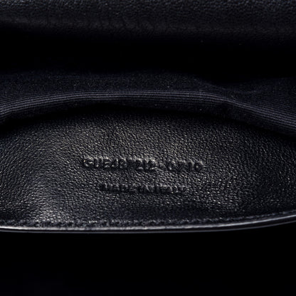 Saint Laurent Sheepskin Matelasse Chevron Monogram Large College Satchel Black 7 of 9