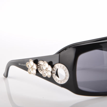 Bulgari Flower Crystal 857-B Sunglasses Black 7 of 8