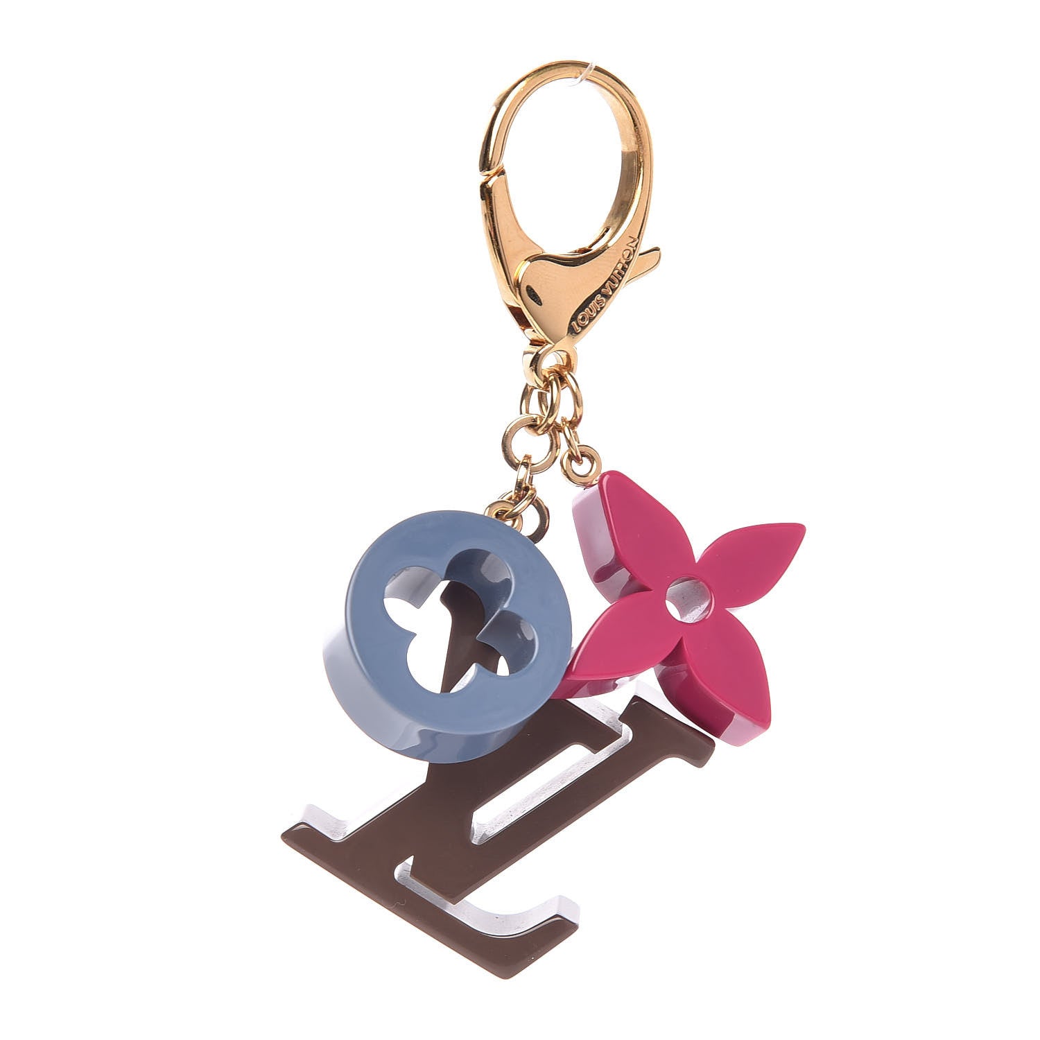 Louis Vuitton Resin Playtime Bag Charm Marron 1 of 4
