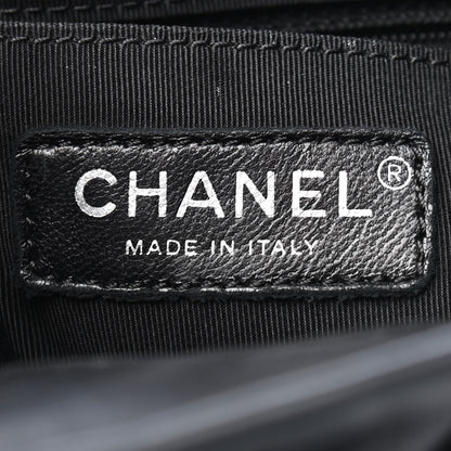 Chanel Calfskin Chevron Quilted Large Urban Spirit Backpack Black 6 of 9