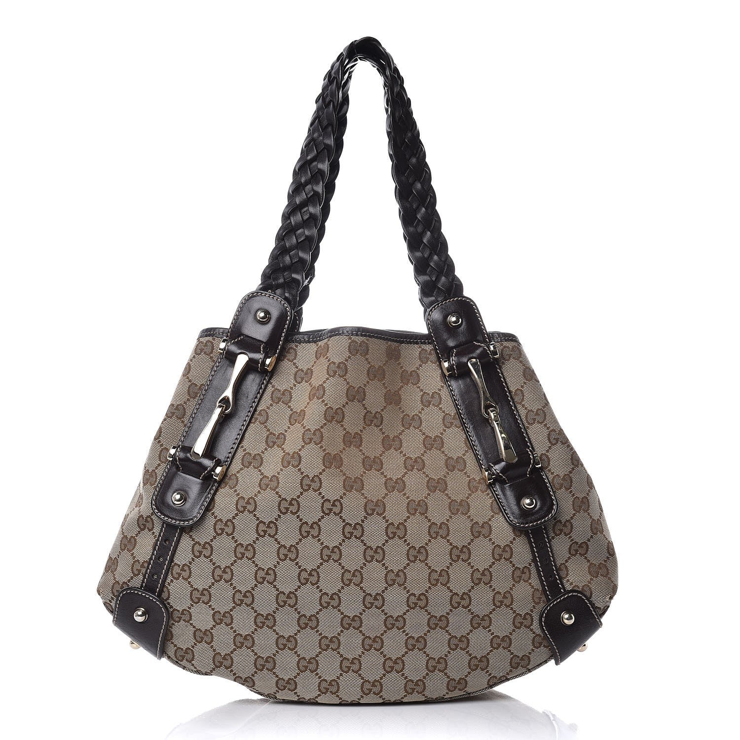 Gucci Monogram Small Pelham Shoulder Bag Dark Brown 1 of 11