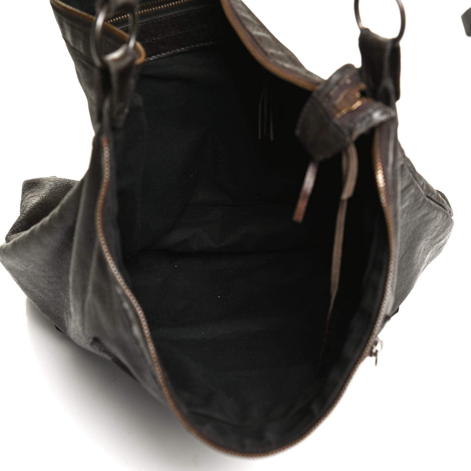 Balenciaga Agneau Classic Hardware Day Hobo Charbon 5 of 15