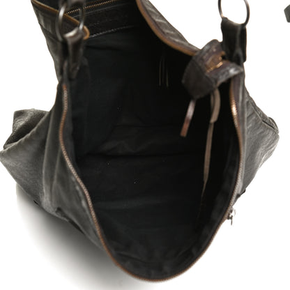 Balenciaga Agneau Classic Hardware Day Hobo Charbon 5 of 15