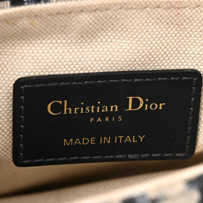 Christian Dior Oblique Mini Saddle Bag Blue 6 of 10