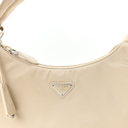 Prada Re-Nylon Saffiano Mini Re-Edition 2000 Bag Deserto 8 of 10