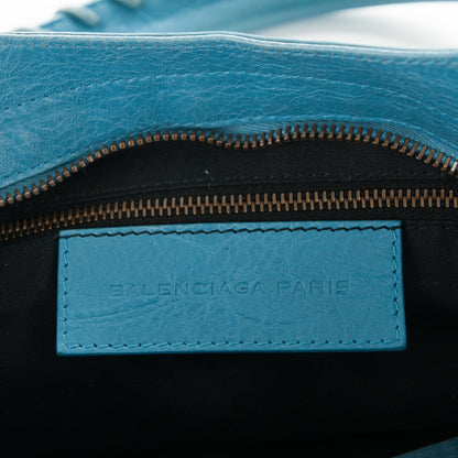 Balenciaga Agneau Classic Hardware Part Time Bleu Indigo 7 of 9
