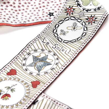 Christian Dior Silk Le Soleil Mitzah Scarf 5 of 5