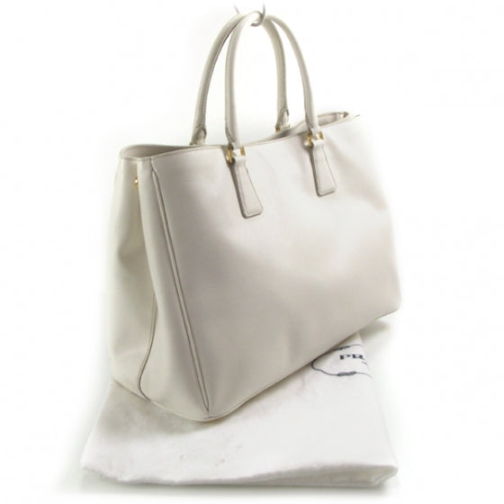 Prada Saffiano Lux Tote White 3 of 11