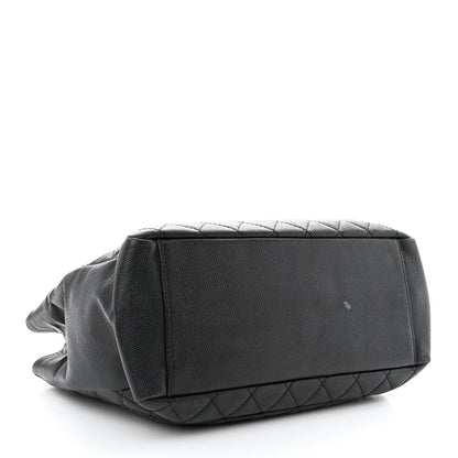 Chanel Caviar Quilted Grand Shopping Tote GST Black 4 of 14