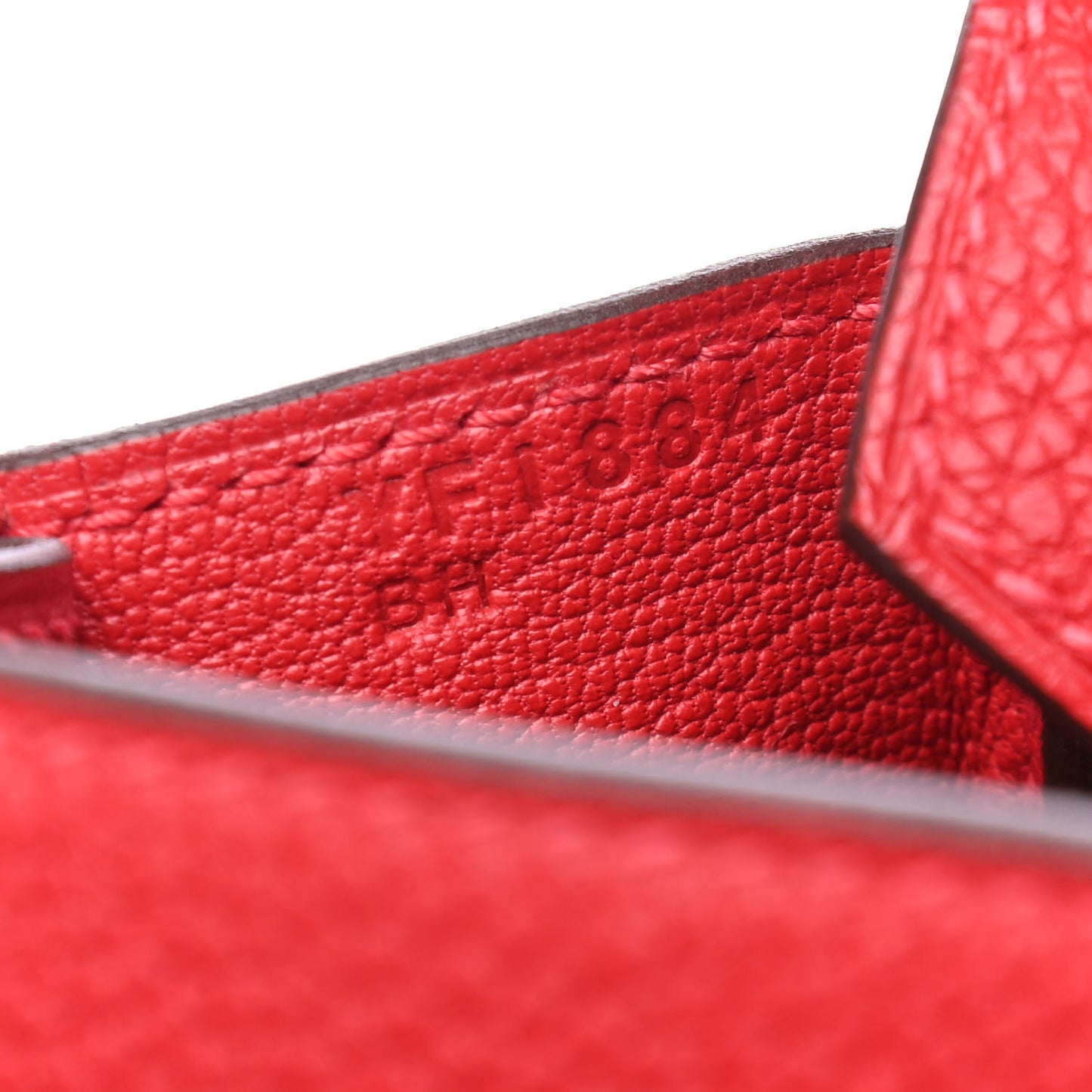 Togo Birkin 30 Rouge Casaque