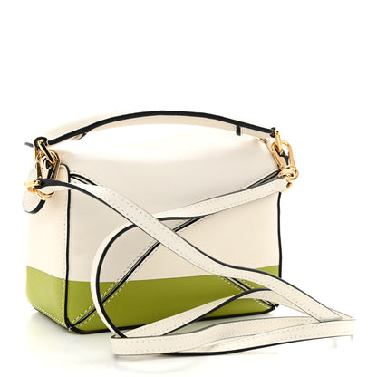 Loewe X SPIRITED AWAY Calfskin Otori-Sama Mini Puzzle Bag Lemon Zest 3 of 9