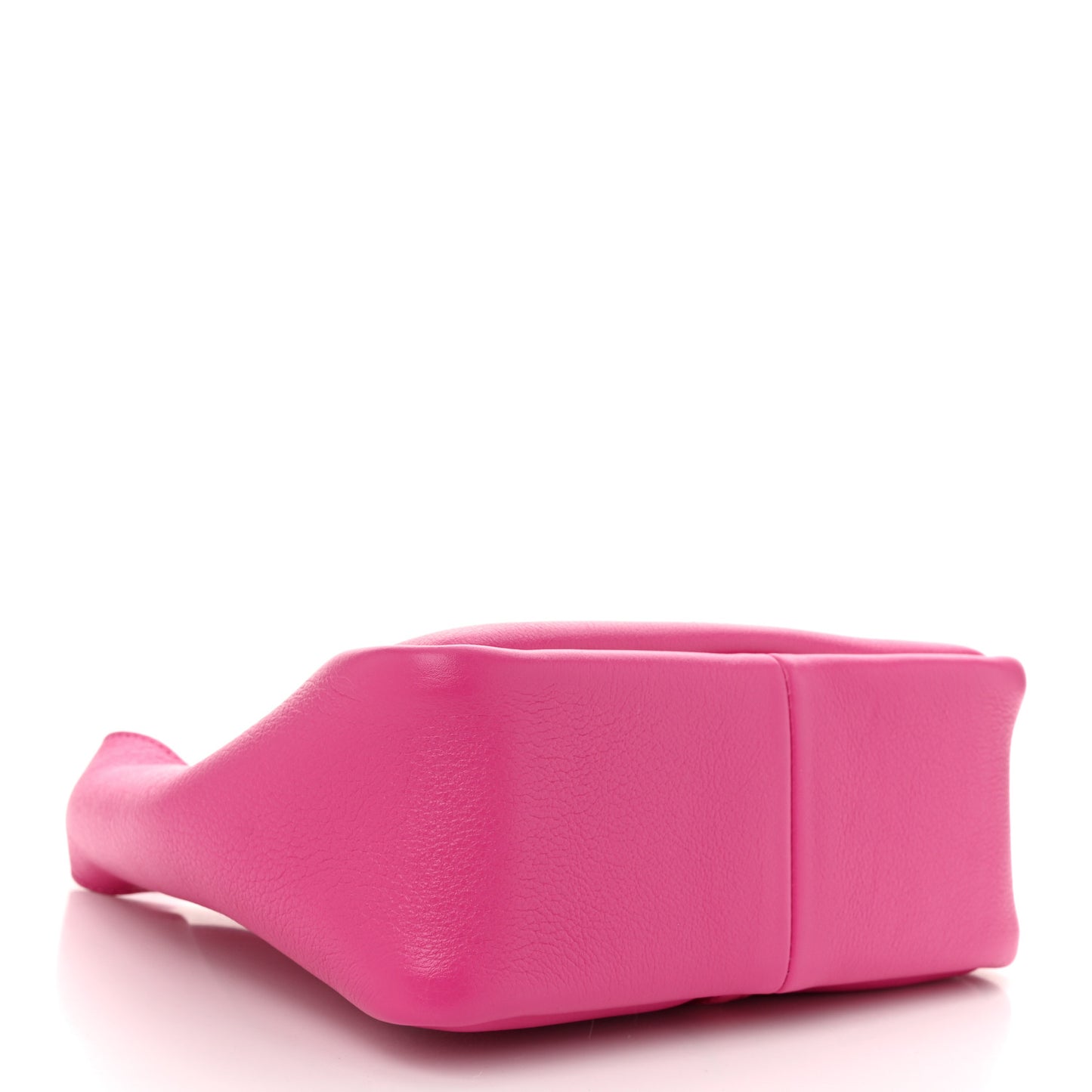 Grained Calfskin Mini G-Lock Hobo Neon Pink