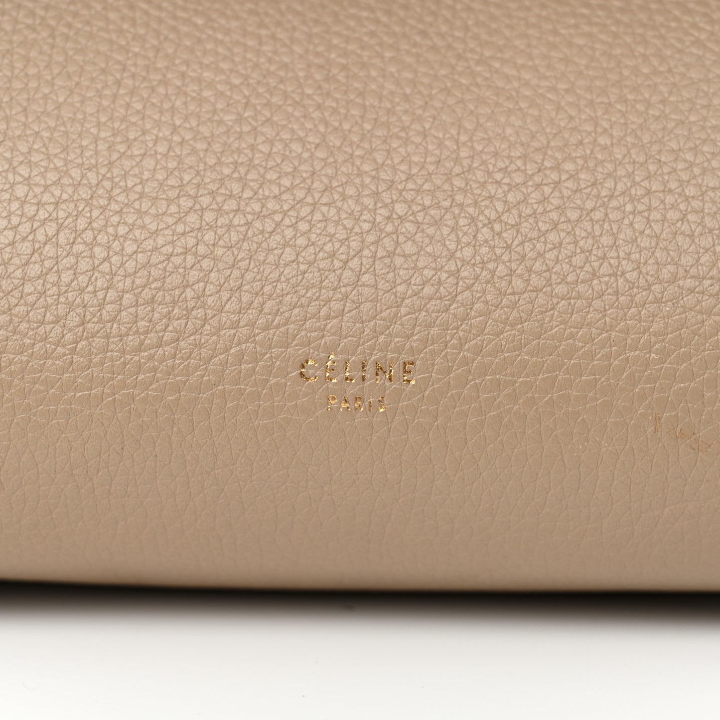 Grained Calfskin Mini Belt Bag Light Taupe