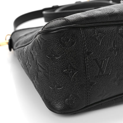 Louis Vuitton Empreinte Monogram Giant Trianon MM Black 7 of 8