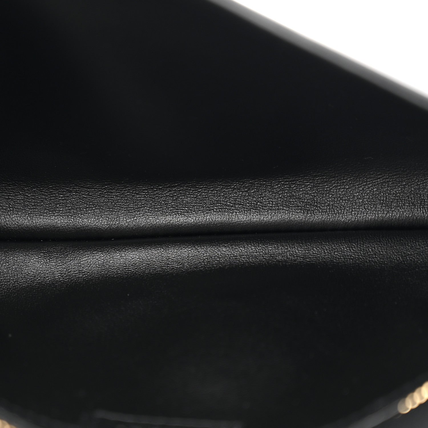 Gucci Roxy Calfskin Blondie Chain Shoulder Flap Bag Black 5 of 11