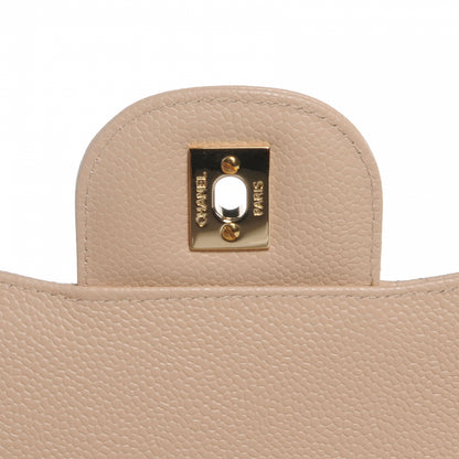 Chanel Caviar Jumbo Double Flap Beige Clair 5 of 8
