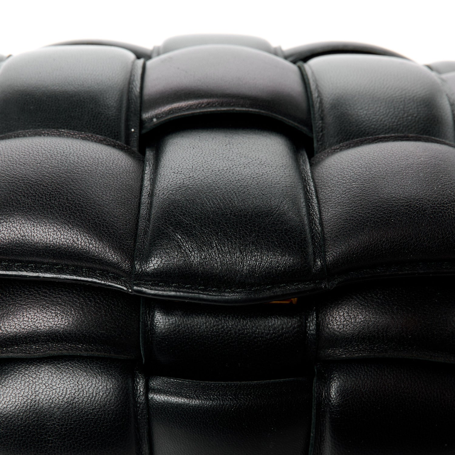 Bottega Veneta Nappa Maxi Intreccio Padded Cassette Crossbody Bag Black 13 of 13