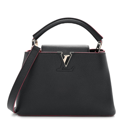 Louis Vuitton Taurillon Capucines BB Cobalt Fuchsia 1 of 11