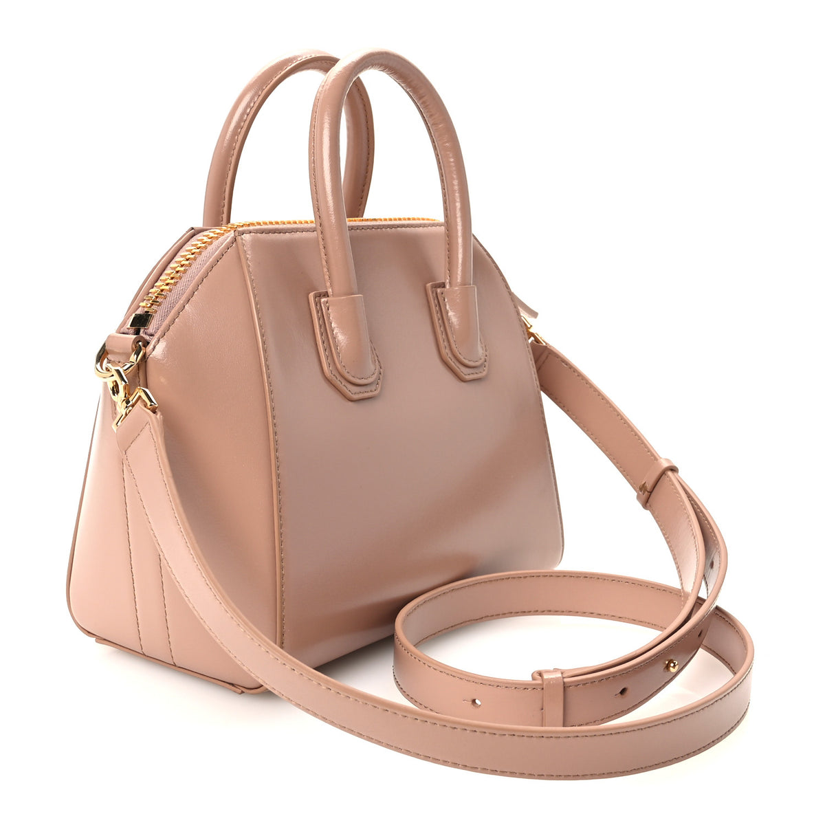 Givenchy Shiny Lord Calfskin Mini Antigona Flamingo 3 of 10